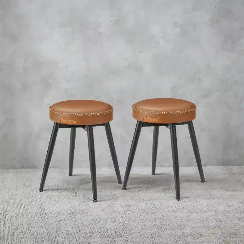 Chaise simple Chaise de vanité Banc de salle à manger Fauteuils baquets Tabouret de vanité Chaise romaine Banc de salle à manger rembourré Chaise ronde