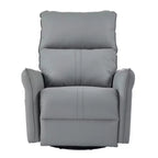 Fauteuil inclinable, pivotant et berçant électrique pour adultes, fauteuil inclinable, pivotant et berçant à 270 degrés, petit fauteuil inclinable électrique adapté aux petits espaces
