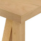 Table de salle à manger moderne en bois de style Mid-Century GDFStudio Sabrina