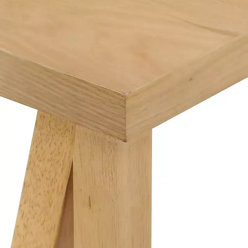 Table de salle à manger moderne en bois de style Mid-Century GDFStudio Sabrina