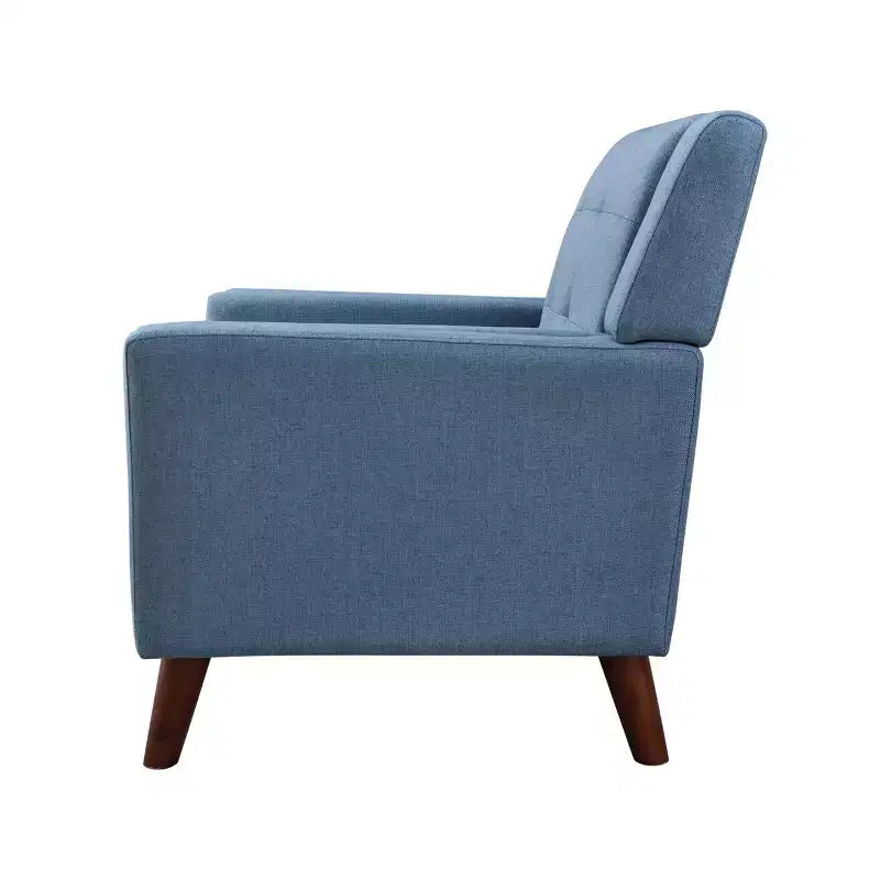 Christopher Knight Home Anvith Fauteuil club capitonné de style moderne du milieu du siècle