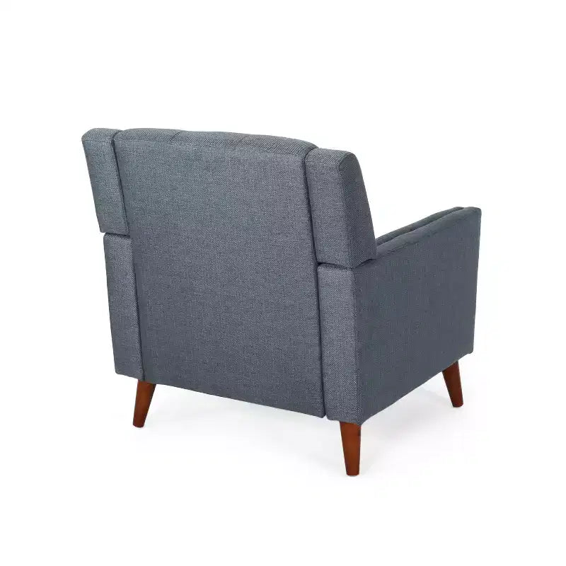 Christopher Knight Home Anvith Fauteuil club capitonné de style moderne du milieu du siècle