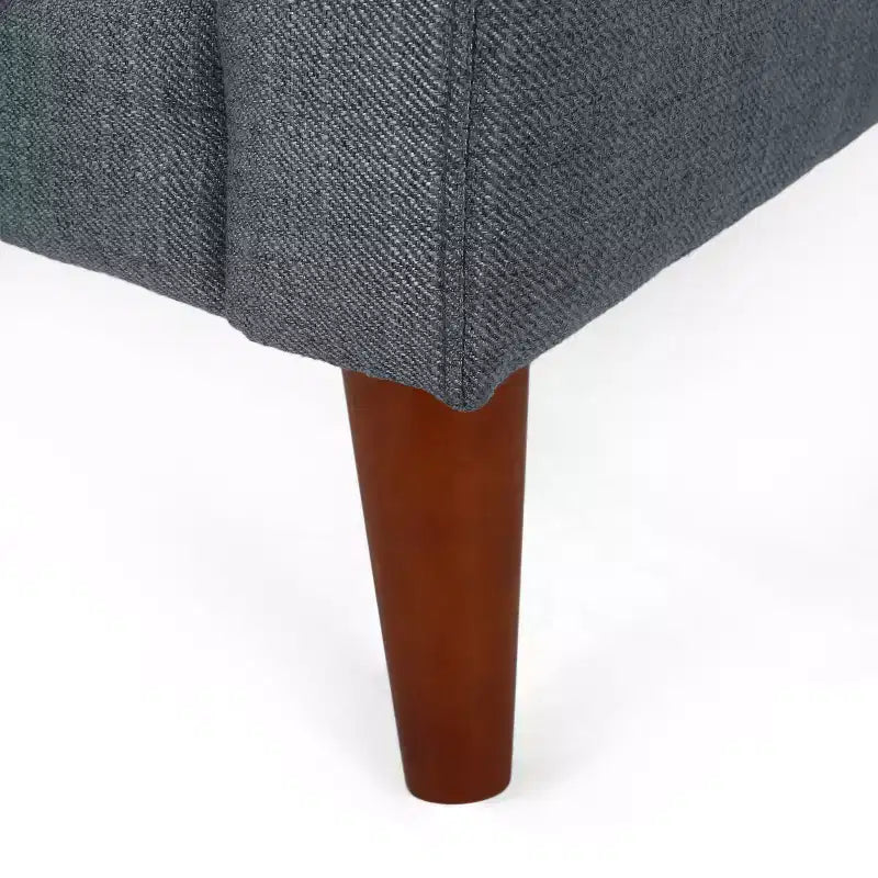 Christopher Knight Home Anvith Fauteuil club capitonné de style moderne du milieu du siècle