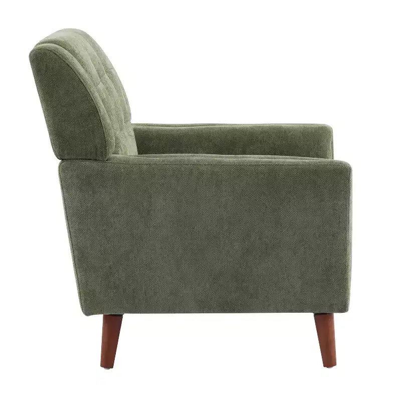 Christopher Knight Home Anvith Fauteuil club capitonné de style moderne du milieu du siècle