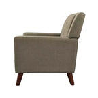 Christopher Knight Home Anvith Fauteuil club capitonné de style moderne du milieu du siècle