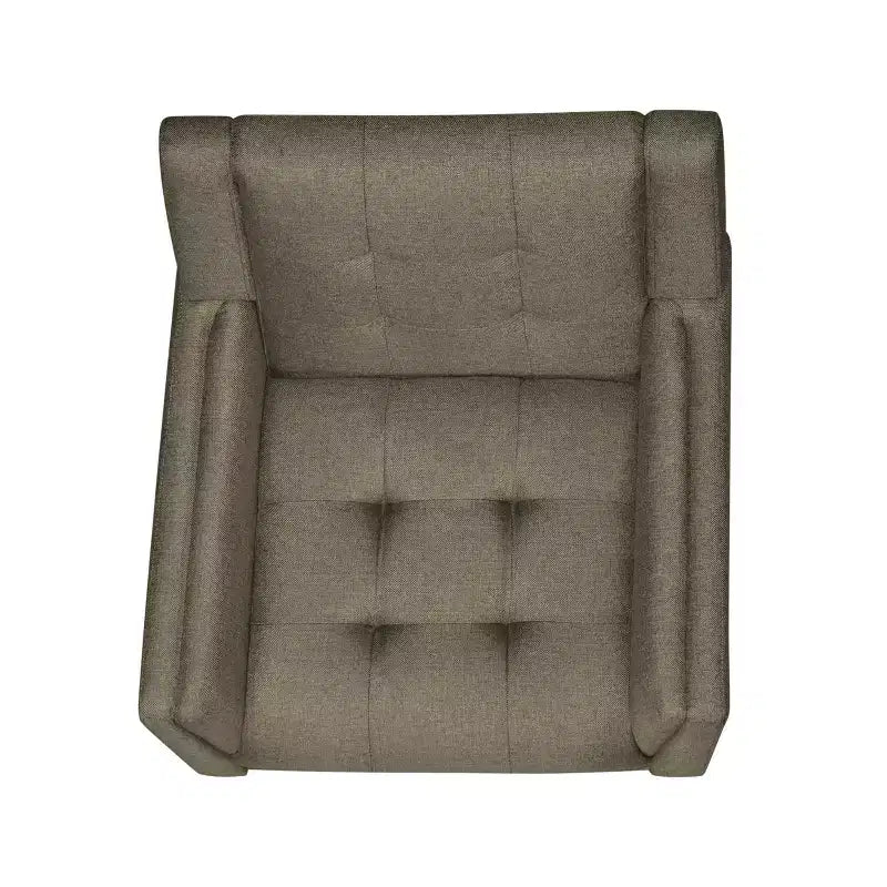 Christopher Knight Home Anvith Fauteuil club capitonné de style moderne du milieu du siècle