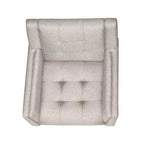 Christopher Knight Home Anvith Fauteuil club capitonné de style moderne du milieu du siècle