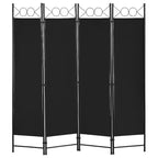 BestMassage Paravent 4 Panneaux Pliant 1,70 m Cloison de Séparation Autoportante