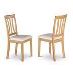 AccueilStockEnsemble table de salle à manger avec 2 chaises - Finition noire moderne