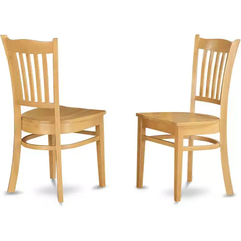 Ensemble de salle à manger ovale HomeStock avec 4 chaises style formel