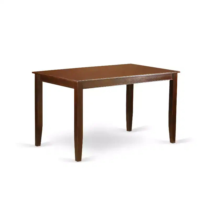 Ensemble table et chaises de cuisine HomeStock, fini acajou