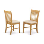 Ensemble table et chaises de cuisine HomeStock - Table carrée et chaises de salle à manger