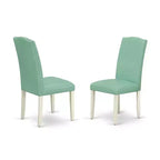 Ensemble Table et Chaises de Cuisine Rondes HomeStock Style Mid-Century