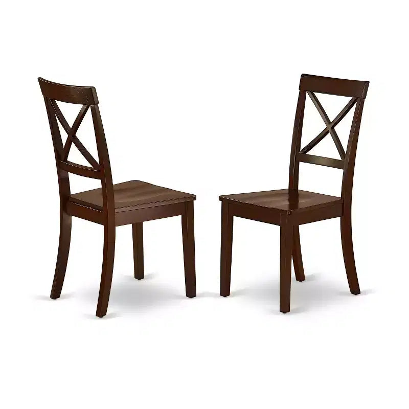 Ensemble table à manger carrée 5 pièces HomeStock, style moderne 36x36