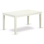 Ensemble de salle à manger HomeStock Linen White Style Moderne 10017