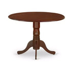 Ensemble de table à manger ronde HomeStock chaises Parsons en lin 42 po