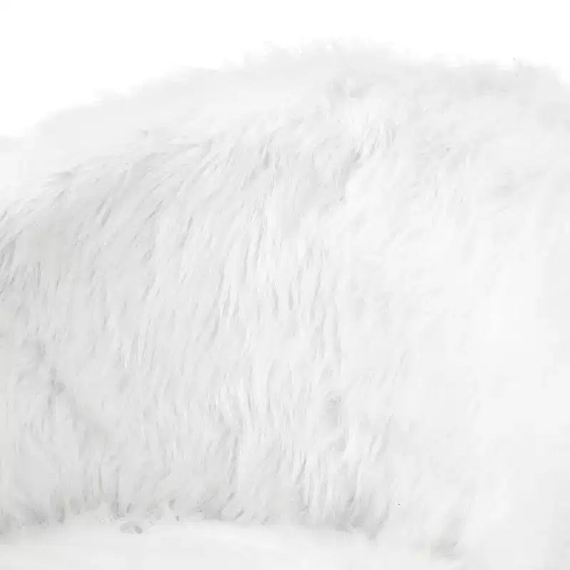 Fauteuil d'appoint Ana Lux en fausse fourrure Inspired Home