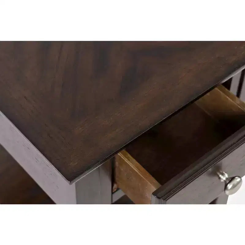 Jofran, Table d'appoint moderne Espresso