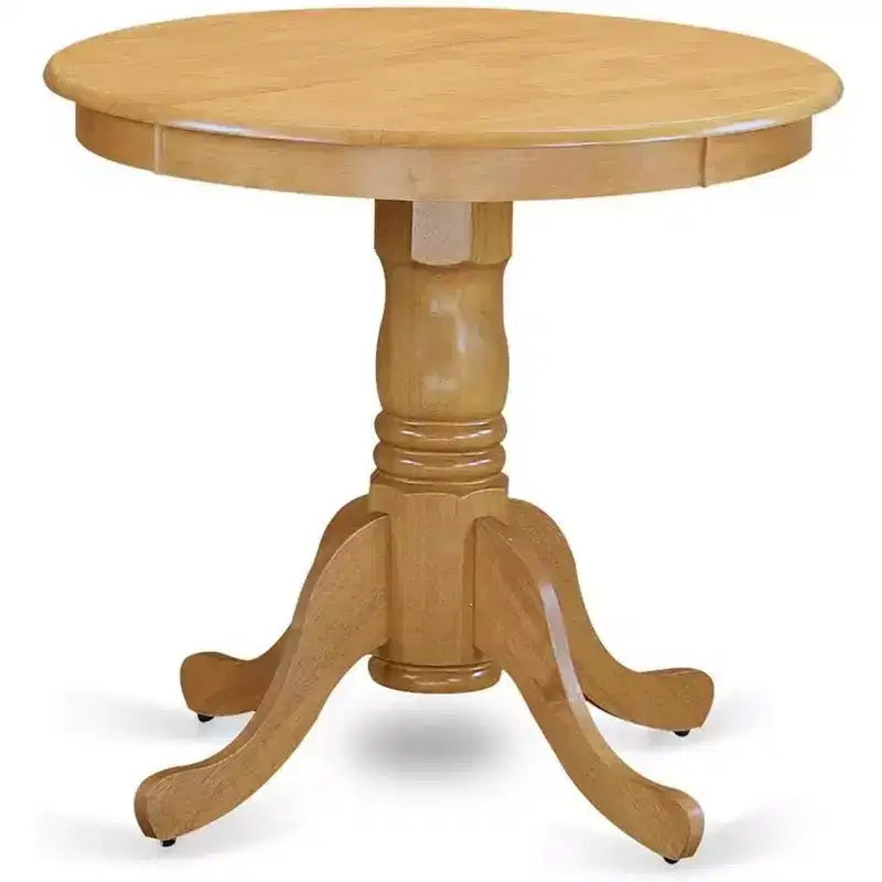Table de salle à manger HomeStock en bois d'hévéa
