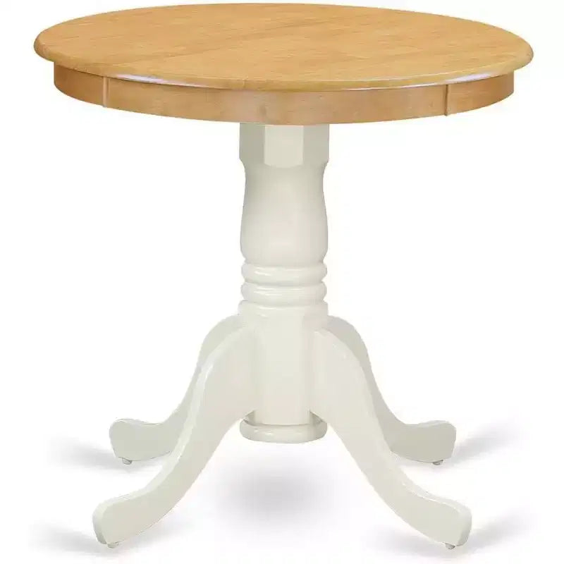 Table de salle à manger HomeStock en bois d'hévéa