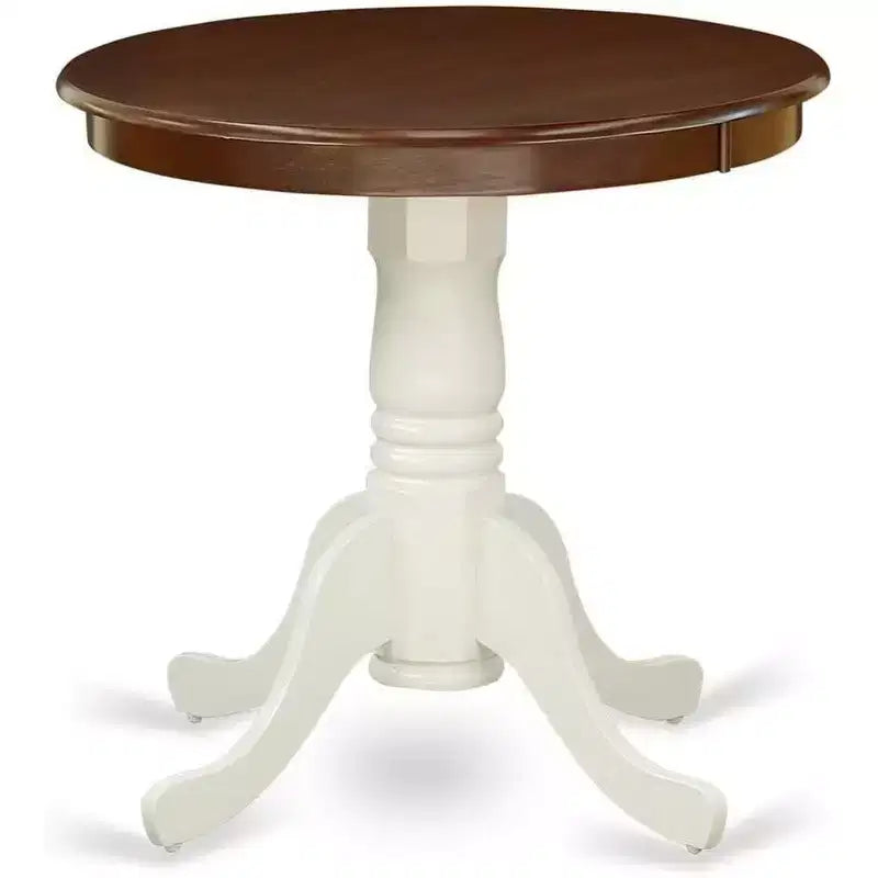 Table de salle à manger HomeStock en bois d'hévéa