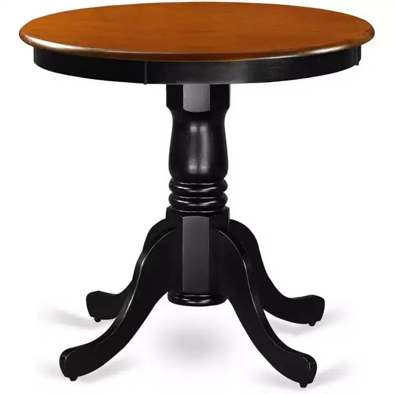 Table de salle à manger HomeStock en bois d'hévéa