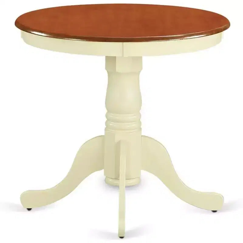 Table de salle à manger HomeStock en bois d'hévéa