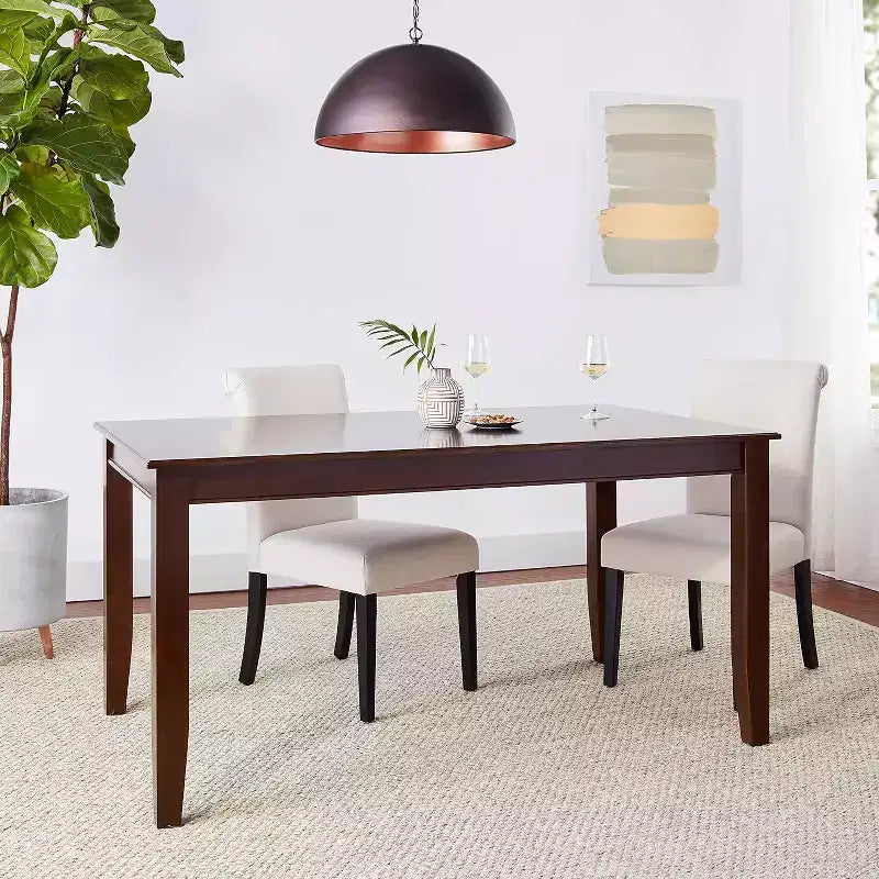 HomeStock Table à manger rectangulaire 36x60