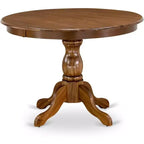 Table de cuisine moderne HomeStock avec plateau et pieds de table en bois asiatique