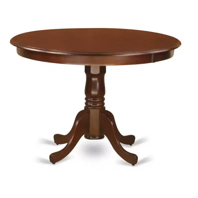 Table de cuisine moderne HomeStock avec plateau et pieds de table en bois asiatique
