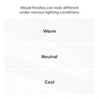 Plank+Beam Lot de 2 chaises de salle à manger modernes, Chaise de cuisine avec siège rembourré, Chaise rembourrée en bois massif pour bureau et salon, Blanc/Crème