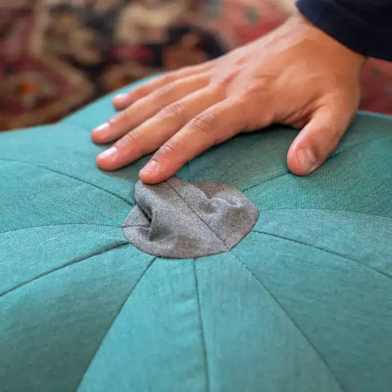 Pouf Citrouille Jaxx - Ottomane de luxe pour la décoration d'automne et d'Halloween