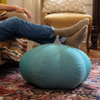 Pouf Citrouille Jaxx - Ottomane de luxe pour la décoration d'automne et d'Halloween