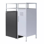 Organisateur de réfrigérateur Novogratz Cache Metal style casier
