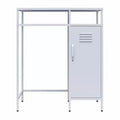 Mini-réfrigérateur de rangement de style casier métallique Novogratz Cache