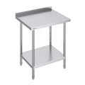 VEVOR 24 x 30 x 36 Inch Stainless Steel Work Table,Commercial Food Prep Worktable Heavy Duty Prep Worktable, Metal Work Table with Adjustable Height