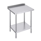 VEVOR 24 x 30 x 36 Inch Stainless Steel Work Table,Commercial Food Prep Worktable Heavy Duty Prep Worktable, Metal Work Table with Adjustable Height