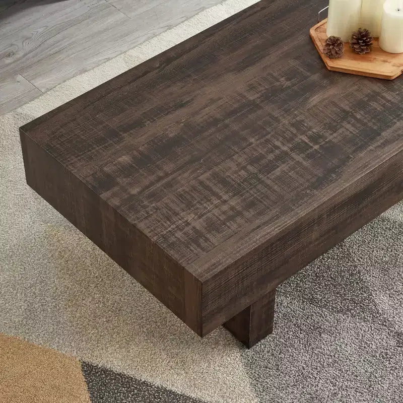 Roundhill Furniture Athens Table Basse d'Appoint Moderne