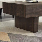 Roundhill Furniture Athens Table Basse d'Appoint Moderne