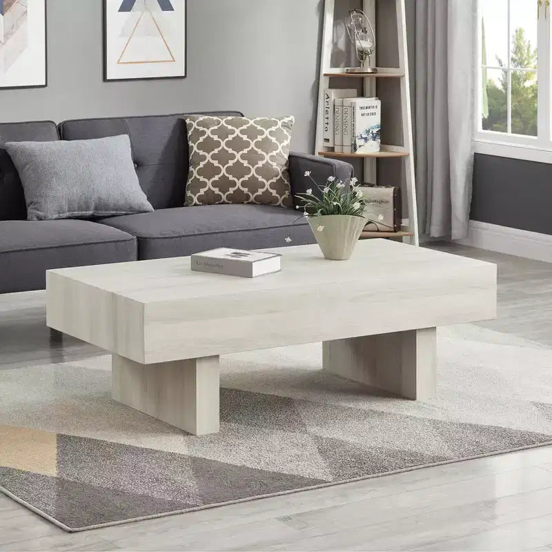 Roundhill Furniture Athens Table Basse d'Appoint Moderne