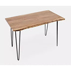 Jofran, Table de salle à manger hauteur comptoir en acacia massif Nature's Edge 52
