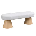 Banc de salle à manger multifonctionnel rembourré Ofra moderne Christopher Knight Home