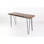Jofran, Table d'appoint canapé Nature's Edge 50" en acacia massif - Couleur grise