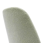Chaise de salle à manger Genevieve en tissu bouclette de style Mid-Century Modern WestinTrends (lot de 6)