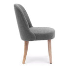 Chaise de salle à manger Genevieve en tissu bouclette de style Mid-Century Modern WestinTrends (lot de 6)