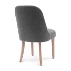 Chaise de salle à manger Genevieve en tissu bouclette de style Mid-Century Modern WestinTrends (lot de 6)