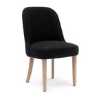 Chaise de salle à manger Genevieve en tissu bouclette de style Mid-Century Modern WestinTrends (lot de 6)