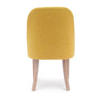 Chaise de salle à manger Genevieve en tissu bouclette de style Mid-Century Modern WestinTrends (lot de 6)