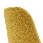Chaise de salle à manger Genevieve en tissu bouclette de style Mid-Century Modern WestinTrends (lot de 6)