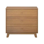 Plank+Beam Commode classique à 3 tiroirs en bois massif, petite commode de chambre, commode à tiroirs